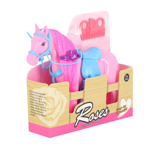 Peinar lunas de pony con accesorios