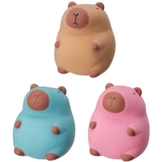 Capibara knijpfiguur cutie 3 assorti