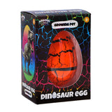 Amazing cool dino groei ei 11 cm kleur assorti
