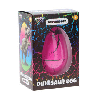 Amazing cool dino groei ei 11 cm kleur assorti