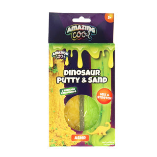 Amazing cool putty stretchy sand dino | 6 stuks