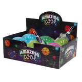 Amazing cool bouncy ball glitter with light 10 cm assorted