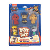 Paw patrulje bops og toppe figurer 5 stk