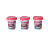 Amazing cool slime 3 stuks assorti paars, groen, roze
