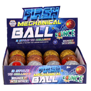 Bouncing ball mechanically with light