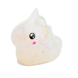 Divertimento spremere animale da 15 cm Aqua blob con nastro glitter 4 assorchi