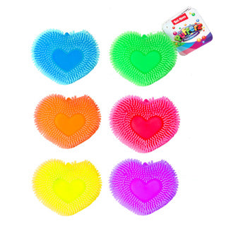 Keeychain palla palla Hart 7 cm 6 Assorti