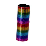 Metallic walking spring 15 cm assorti