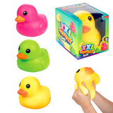 Toi-toys roliga knådande anka xxl stretchable, 15 cm