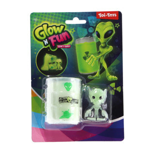 Toi-Toys Glow N Fun Olievat With Glow in Dark Mucus Alien