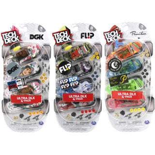 Tech Deck Tech Deck Ultra DLX Fingboards 4-paquete