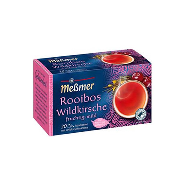 Messmer rooibos wild kirsche 20x 2gr (10 pieces)