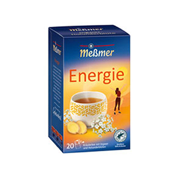 Messmer energie ingwer holunderblute 20x 2gr (5 st)