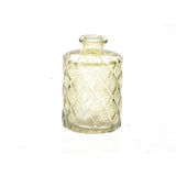 Hbx natural living vaas vivance ø7xh10,5cm geel