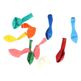 Balloon colors 10 pieces 21 cm assorted