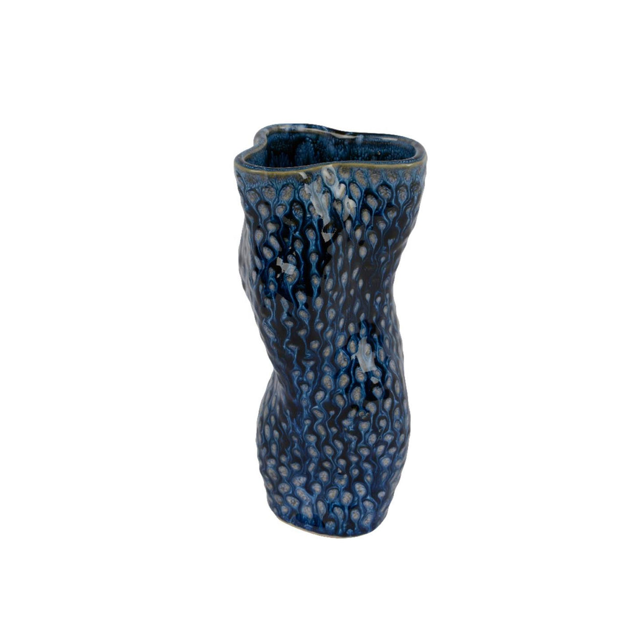 Decoris maljakko posliinia 20cm sininen