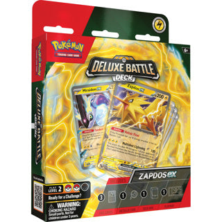 Pokémon Pokemon TCG Deluxe ex Battle Decks Ninetales Zapdos