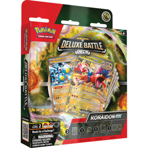 Pokémon tcg deluxe battle deck miraidon koraidon