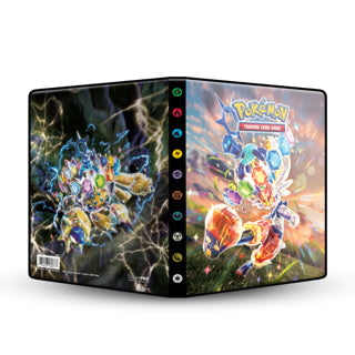 Pokémon Portfolio TCG SV07 Crown stellare a 4 tasche