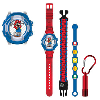 Accutime super mario watch gift set