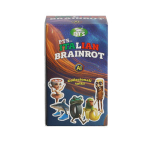 Italian brainrot 3d keyring blindb. 4cm 12 asst