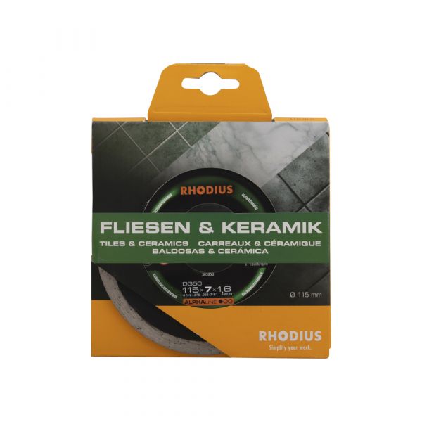 Diamantna žaga rezilo 115 mm ploščice