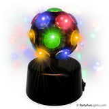 Partyfun lights table lamp mini disco ball rotating