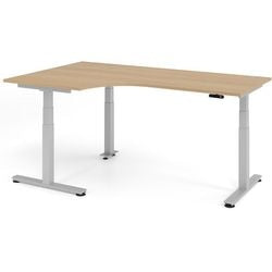 Bach sit-stand desk hammerer xdsm melamine oak