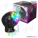Partyfun světla bluetooth reproduktor kompaktní led