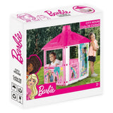 Barbie Stad Spillhaus 132x104x104 cm rosa wäiss