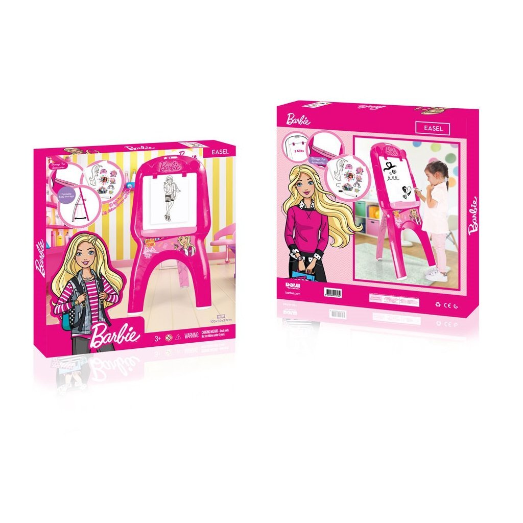 Dolu barbie drawing board pink