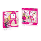 Dolu barbie drawing board pink