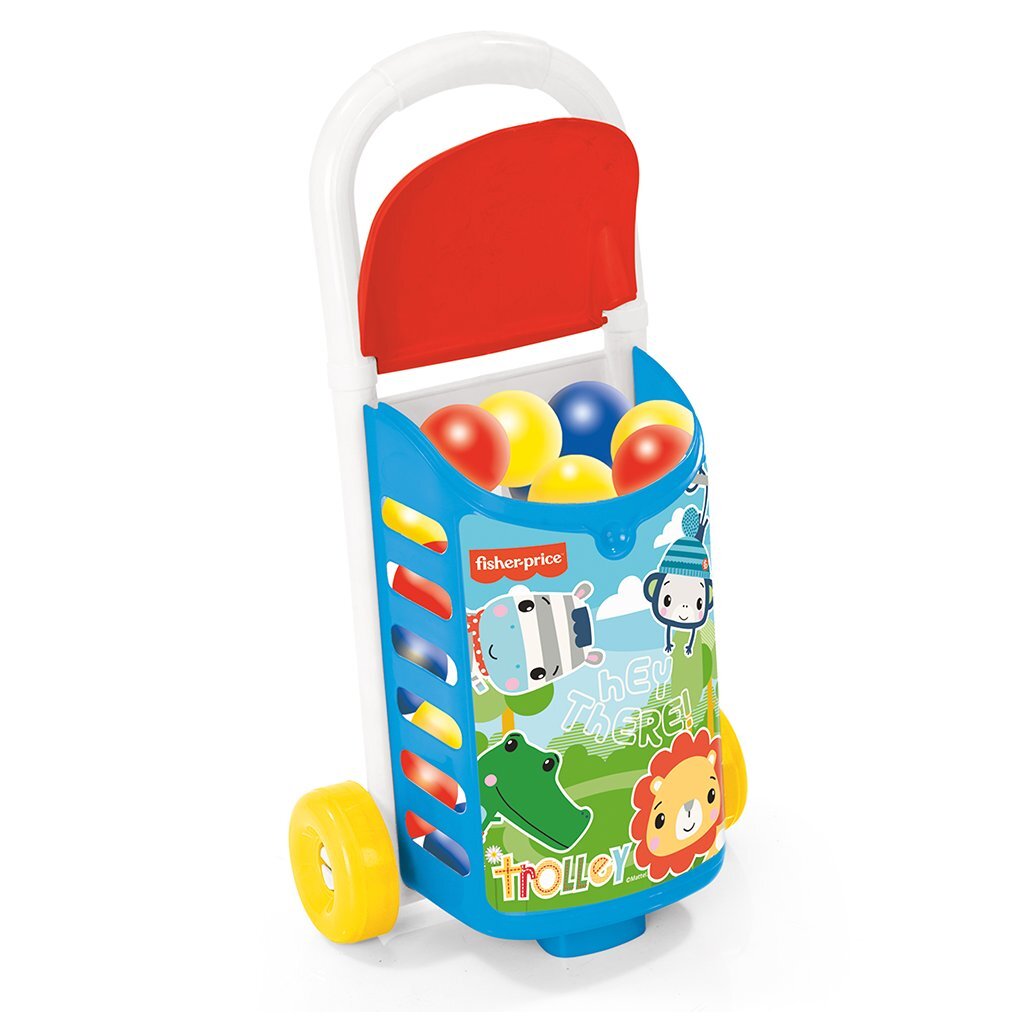 Dolu Fisher Price Trolly with balls 25 pieces