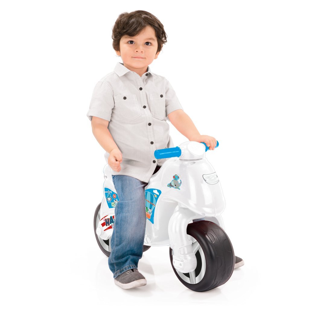 Dolu fisher price loopmotor wit blauw rood