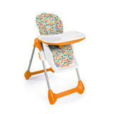 Dolu Fisher Prix Deluxe High chaise 105x57x87 cm orange blanc