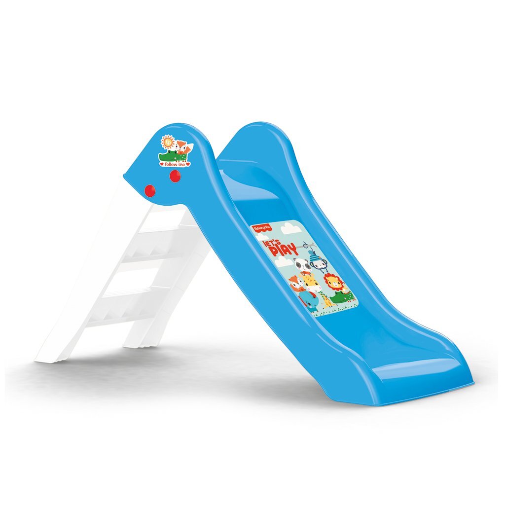 Dolu Fisher Price slide 70x111x47 cm blue white