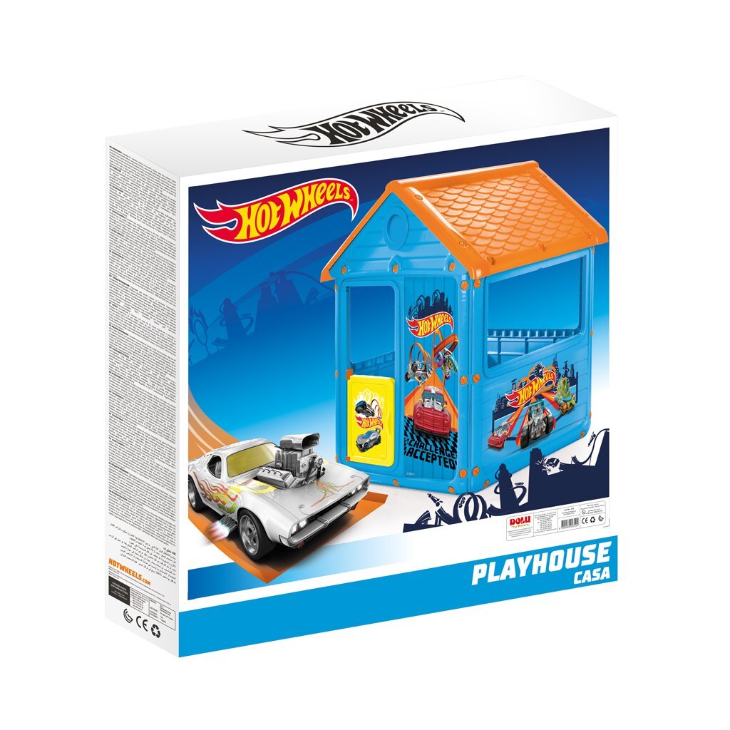 Dolu Hot Wheels Speelhuis 125x100x104 cm arancione blu