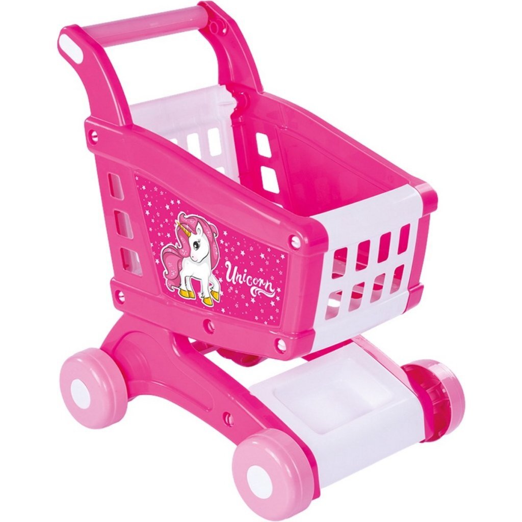 Dolu Unicorn Shopping Cart Pink