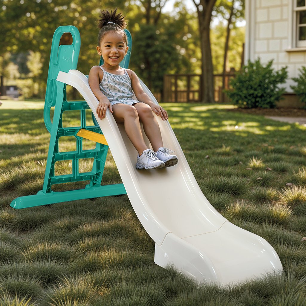 Dolu big water slide 144x85x189 cm green white