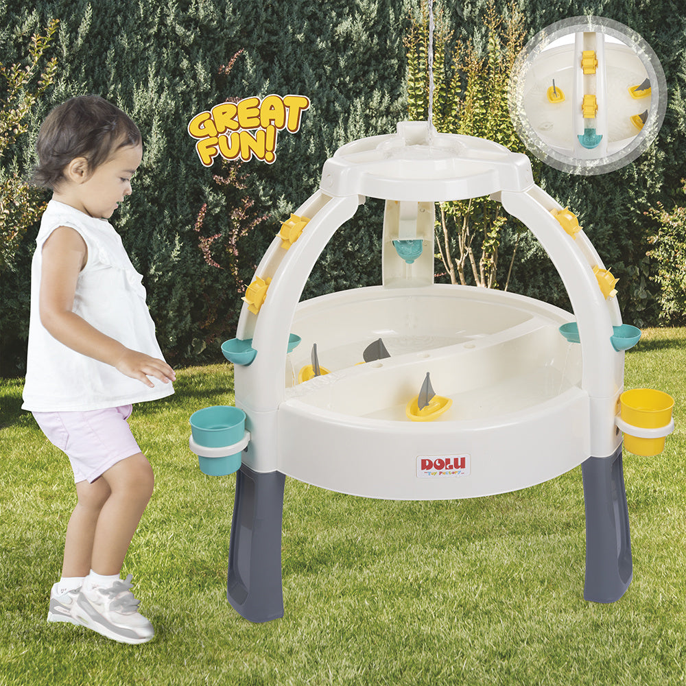 Dolu 2674 Fountain Sand Wtertafel s příslušenstvím bílá šedá