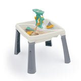 Dolu sand-water table + accessories white gray