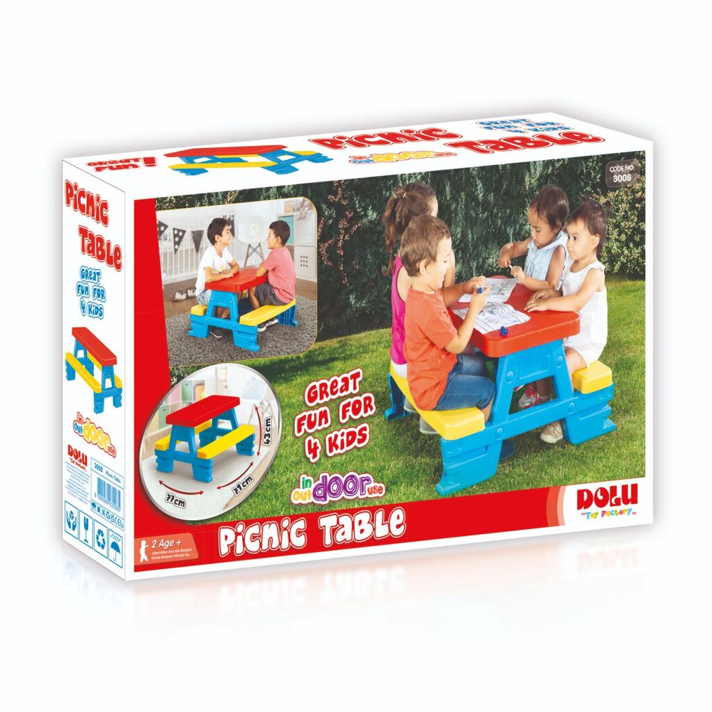 Dolu picknicktafel 43x77x71 cm