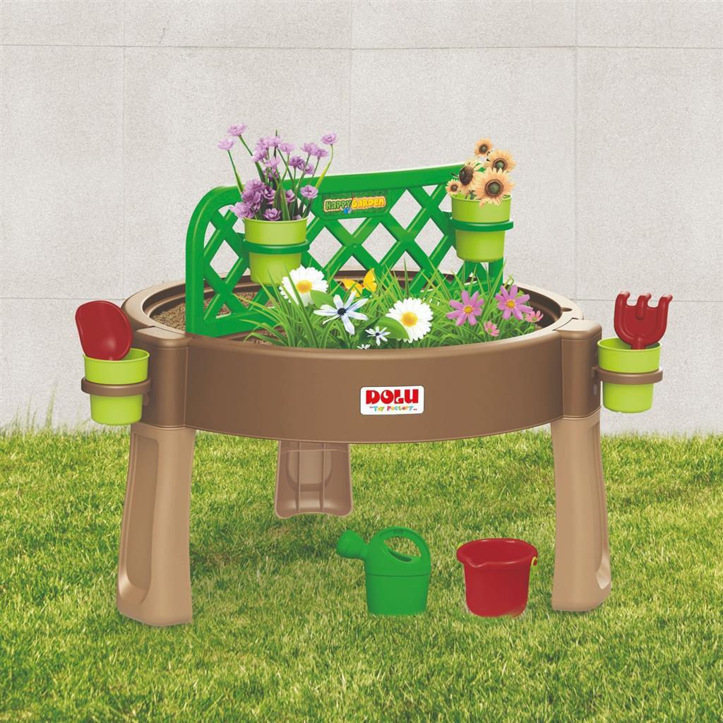 DOLU 4IN1 GARTER PLAY TABLE 80x80 cm