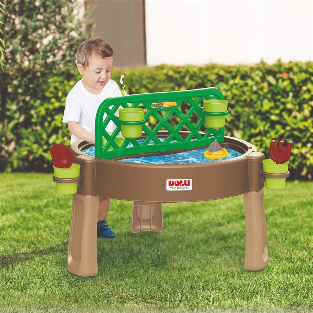 DOLU 4IN1 GARTER PLAY TABLE 80x80 cm