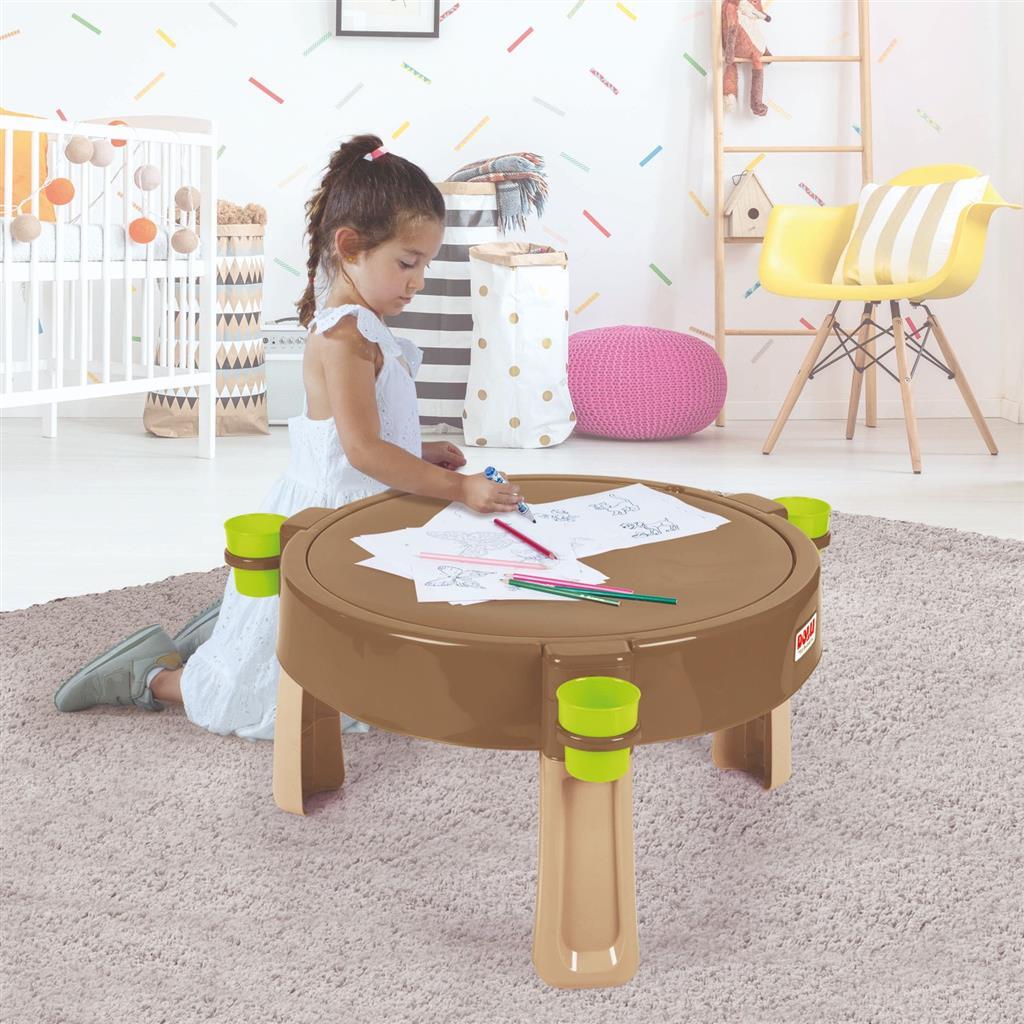 DOLU 4IN1 GARTER PLAY TABLE 80x80 cm