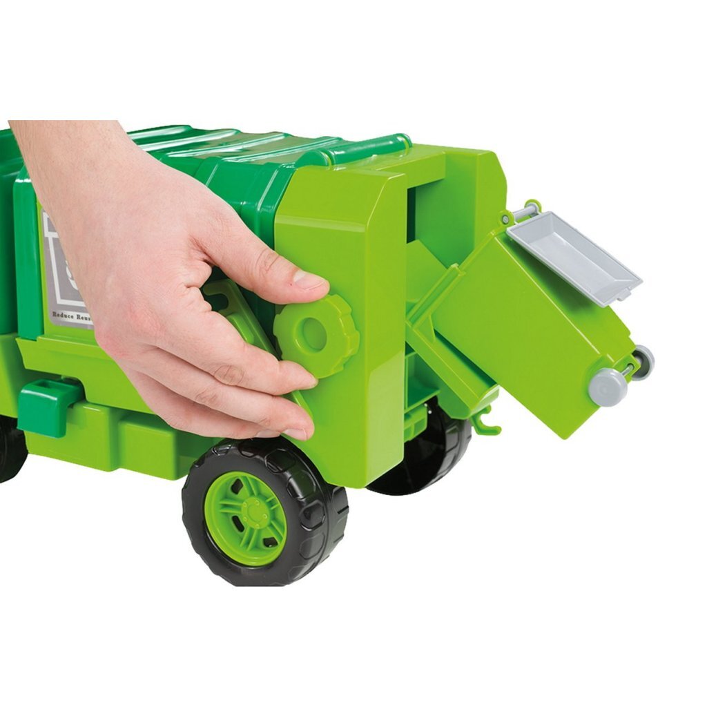 Dolu garbage truck 43 cm green