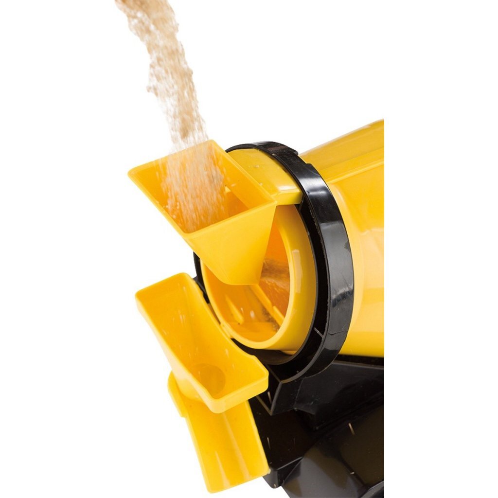 Mixer in cemento dolo giallo nero
