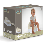 Dolu my first wc leerpotje beige zand