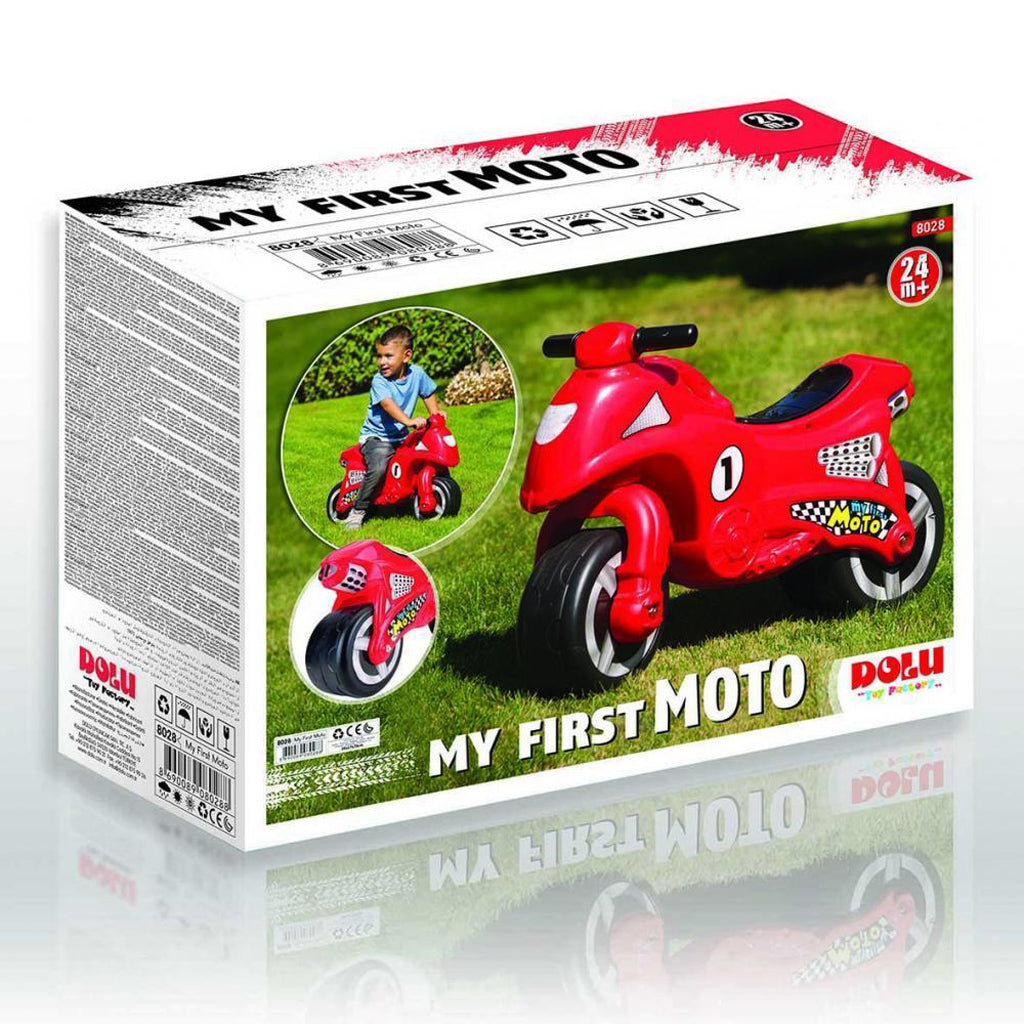 Dolu My First Motor Walking Scooter Red