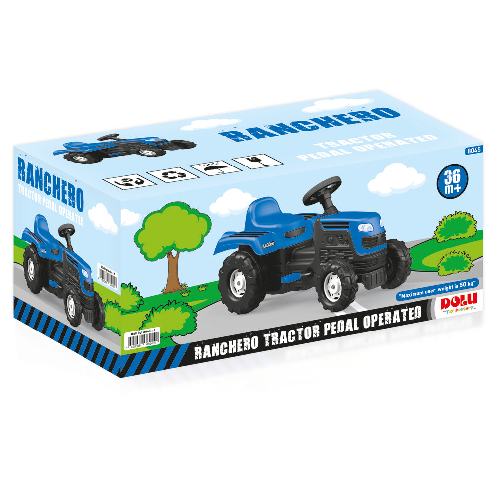 Dolu pedaal trekker blauw